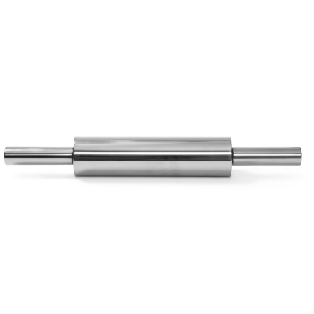 Wałek do ciasta ze stali nierdzewnej śr. 65mm dł. 250/470mm - Hendi 515006
