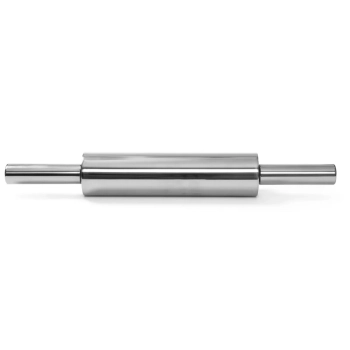 Wałek do ciasta ze stali nierdzewnej śr. 65mm dł. 250/470mm - Hendi 515006