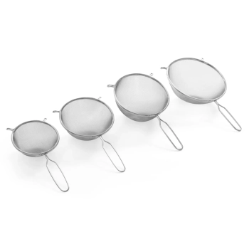 Sito gęste z rączkami ze stali nierdzewnej Profi Line śr. 220 mm - Hendi 637401