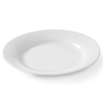 Talerz płytki OPTIMA biała porcelana śr. 270mm zestaw 12szt. - Hendi 770887