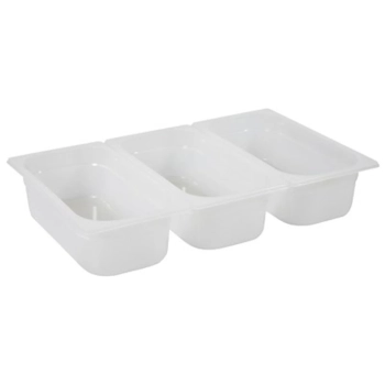 Pojemnik gastronomiczny z polipropylenu GN 1/4 wys. 200 mm - Hendi 880302