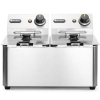 Frytownica gastronomiczna Kitchen Line 6kW 230V 2 x 4L - Hendi 205846
