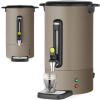 Zaparzacz do kawy z kranem ociekaczem 14 l 1750 W - taupe
