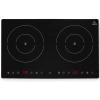 Kuchenka indukcyjna nastawna z panelem dotykowym 2 pola grzewcze Black Line śr. 22 cm 3500 W - Hendi 239414
