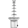 Fontanna do czekolady fondue 6 poziomów stalowa 300 W - Hendi 274163