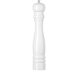 Młynek do mielenia soli drewniany biały śr. 60 x 315 mm - Hendi 469590