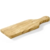 Deska do serwowania z drewna oliwnego z uchwytem 350 x 120 x 18 mm - Hendi 505243