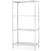 Regał magazynowy metalowy 5 półek 900 x 450 x 1800 mm - Hendi 813041