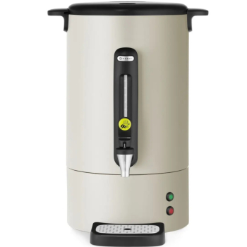 Zaparzacz do kawy z kranem ociekaczem 14 l 1750 W - jasnoszary