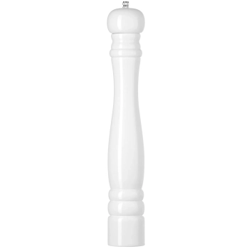 Młynek do mielenia soli drewniany biały śr. 65 x 415 mm - Hendi 469583