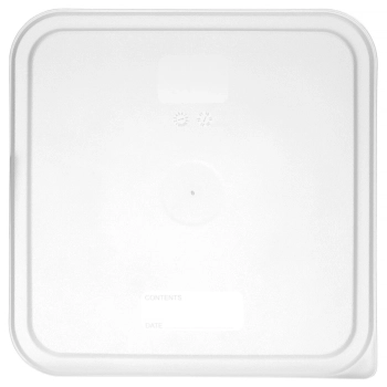 Pokrywka do pojemnika na żywność transparentna 235 x 235 mm - Hendi 870983