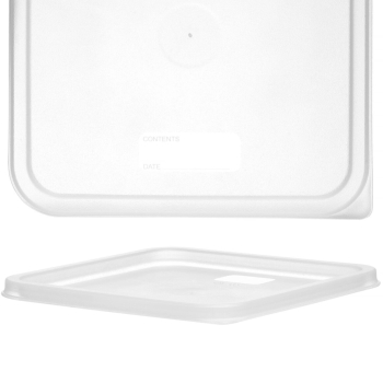 Pokrywka do pojemnika na żywność transparentna 235 x 235 mm - Hendi 870983