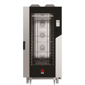 Piec konwekcyjno parowy gazowy Millennial Touch Screen Bakery 16 x 600 x 400 mm 30 kW