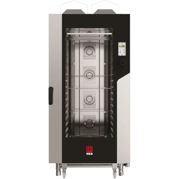 Piec konwekcyjno parowy gazowy Millennial Touch Screen Bakery 16 x 600 x 400 mm 30 kW