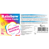 Kolorowa tęczowa wata cukrowa Rainbow Cotton Candy 1L