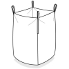Worek BIG BAG otwarty testowany certyfikat 90x90x130cm 1000kg