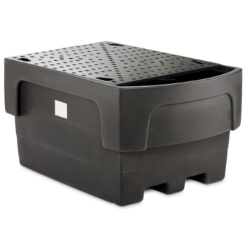 Wanna wychwytowa podstawa pod 1 zbiornik IBC 1100L plastikowa PE CEMO 10950