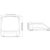 Waga kuchenna kontrolna wodoodporna IP68 VALOR 2000 30kg / 5kg - OHAUS V22PWE30T