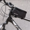 Torba na telefon na ramę rowerową na ramę pokrowiec na telefon do 6.5 cala 1.5L czarny