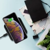 Ładowarka bezprzewodowa Qi 10W do telefonu i słuchawek czarny