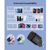 Ładowarka sieciowa GaN USB Typ C PD 30W czarny