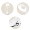 Bezprzewodowa lampka LED do czytania z klipsem + kabel micro USB czarny