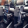 Uchwyt grawitacyjny na telefon na kratkę w samochodzie czarny