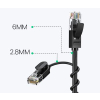 Patchcord kabel przewód sieciowy Ethernet RJ45 Cat 6A UTP 1000Mbps 2m