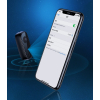 Odbiornik dźwięku do słuchawek Bluetooth 5.0 audio AUX aptX, aptX LL mini jack czarny
