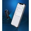 Odbiornik dźwięku do słuchawek Bluetooth 5.0 audio AUX aptX, aptX LL mini jack czarny