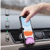 Samochodowy uchwyt grawitacyjny na telefon czarny