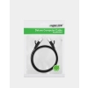 Płaski patchcord kabel przewód sieciowy Ethernet RJ45 Cat 6 UTP 1000 Mbps 0,5m