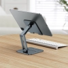 Podstawka stojak metalowy do smartfona Desktop Biaxial Foldable do 13