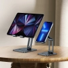 Podstawka stojak metalowy do smartfona Desktop Biaxial Foldable do 13