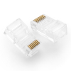 Wtyczka końcówka skrętki RJ45 8P8C UTP Cat. 5 5e przezroczysty 100szt.