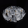 Wtyczka końcówka skrętki RJ45 8P8C UTP Cat. 5 5e przezroczysty 100szt.