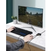 Adapter przejściówka HUB 4w1 USB Adapter USB3.0 TO USB3.0*1+USB2.0*3 1m Black