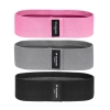 Materiałowe taśmy oporowe gumy do ćwiczeń mini band joga fitness crossfit ZESTAW 3szt