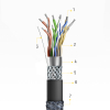 Kabel przewód HDMI 2.1 8K 60 Hz 48 Gbps 4K 120 Hz 2K 144 Hz 3 m srebrny