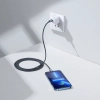 Kabel przewód do szybkiego ładowania i transferu danych USB-C Iphone Lightning 20W 2m czarny