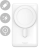 Powerbank z bezprzewodowym ładowaniem MagSafe 10000mAh 20W kabel USB-C 0.5m biały