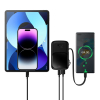 Powerbank z szybkim ładowaniem 10000mAh 22.5W QC-PD-SCP-FCP kabel USB-C czarny