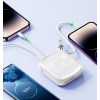 Powerbank 10000mAh Jelly Series 22.5W kabel Iphone Lightning biały