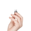 Mała przejściówka adapter wtyczka ze złącza USB-C na USB - czarny