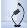 Adapter przejściówka kabel OTG z USB 3.0 na USB-C - czarny