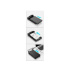 Kieszeń obudowa na dysk HDD SATA 3.5'' USB 3.0 - czarny