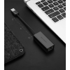 Zewnętrzna karta sieciowa LAN RJ45 - USB 2.0 100 Mbps - czarny