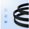Kabel przewód płaski SATA 1.0-3.0 do 5Gb/s 0.5m - czarny
