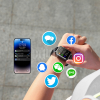 Smartwatch JR-FT5 Fit-Life Series z funkcją odbierania połączeń - czarny