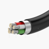 Adapter przejściówka z USB-C na gniazdo audio 3.5 mini jack czarny